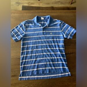 Brooks Brothers Lavender Blue Striped Polo